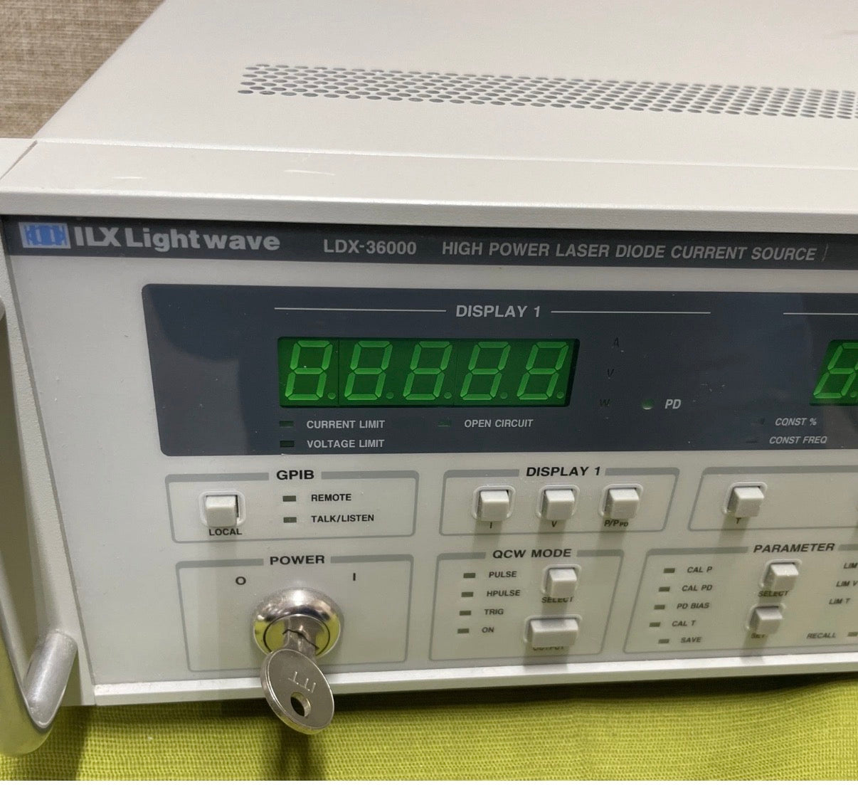 ILX LDX-36125-24 High Power Laser Diode Driver LDX-36000
