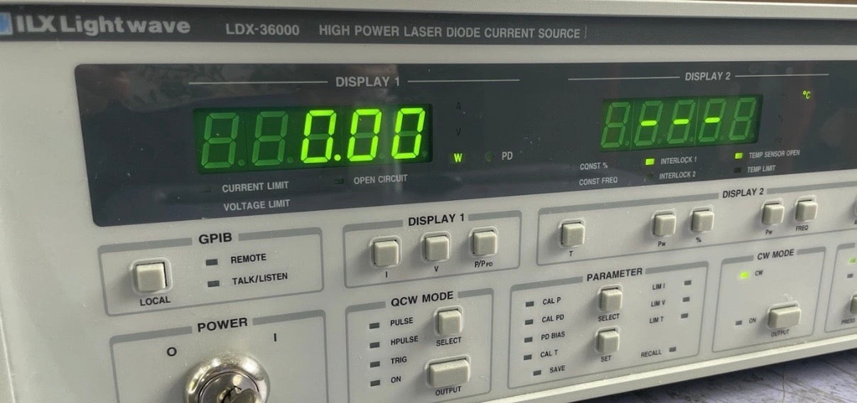 ILX LDX-36125-24 High Power Laser Diode Driver LDX-36000