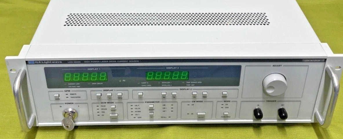 ILX LDX-36125-24 High Power Laser Diode Driver LDX-36000
