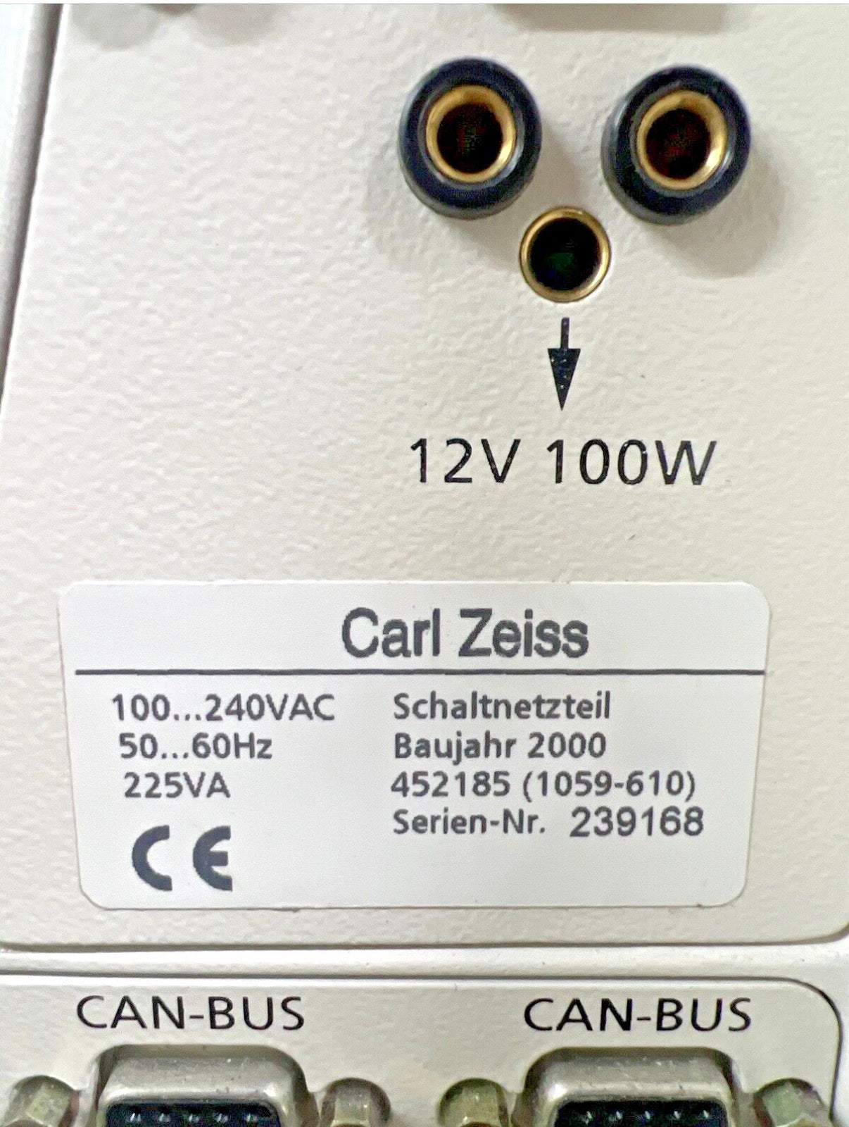 Carl Zeiss, Model Axioplan 2 Microscope, Hal 100 with a MAC5000 Control