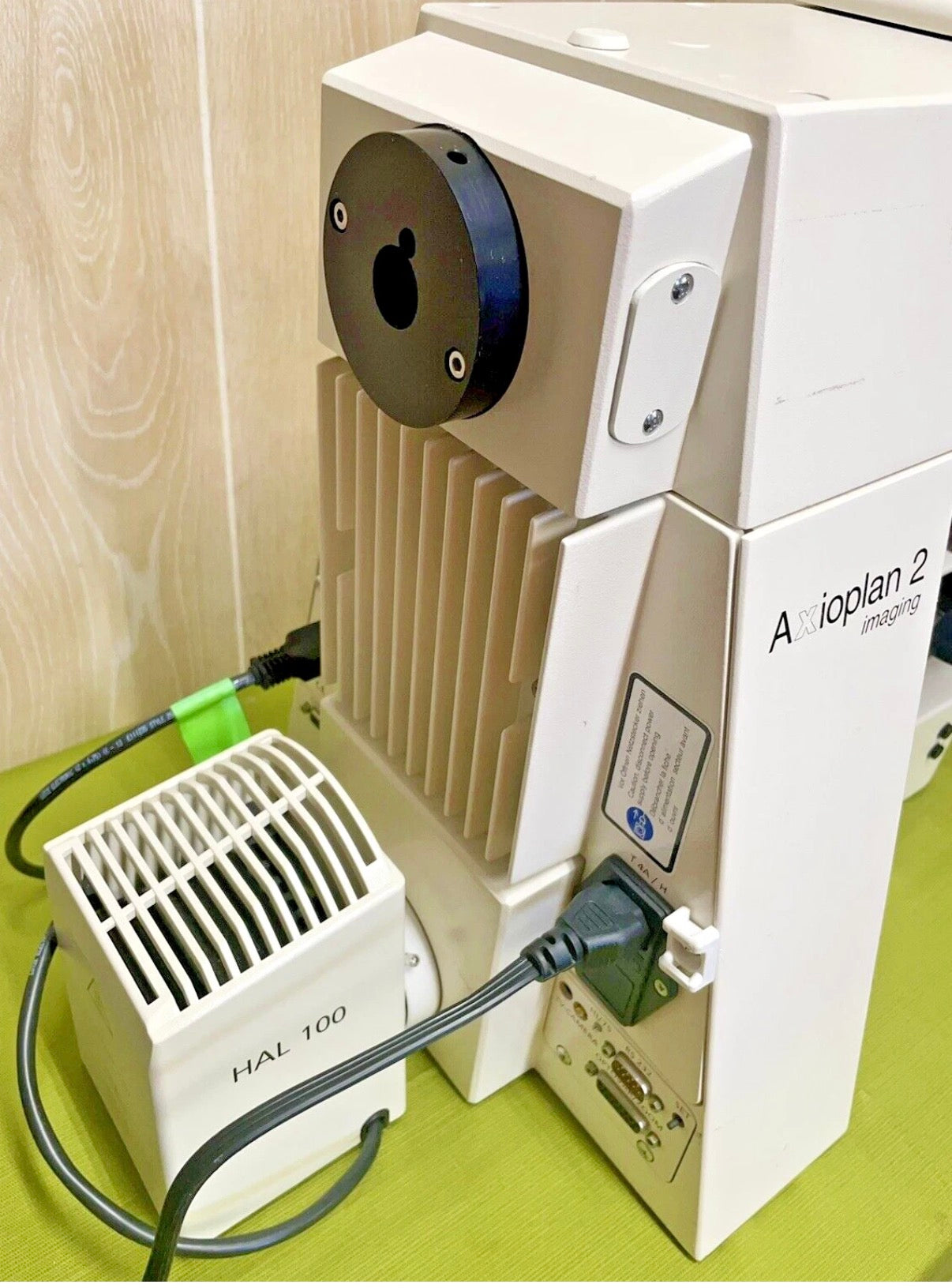 Carl Zeiss, Model Axioplan 2 Microscope, Hal 100 with a MAC5000 Control