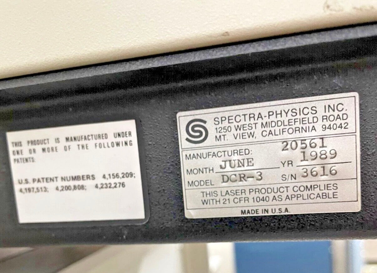 Quanta-Ray Spectra Physics DCR-3 Laser