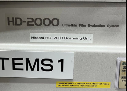 Hitachi HD‑2000 Ultra‑Thin Film Evaluation System (TEM Sample Preparation)
