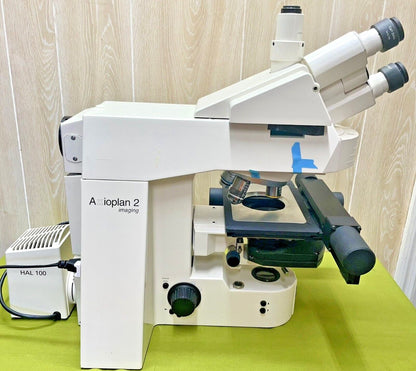 Carl Zeiss, Model Axioplan 2 Microscope, Hal 100 with a MAC5000 Control