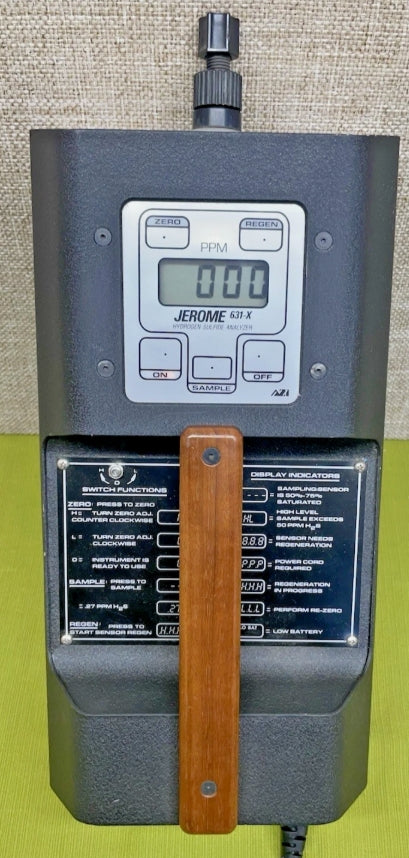 Jerome 631-X Hydrogen Sulfide Analyzer – Portable H₂S Detector