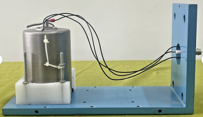 Lot of 3 – Ion Chamber / X‑Ray Tube Assemblies w/ Housings + Genomic High‑Voltage Power Supply (Used, Untested)