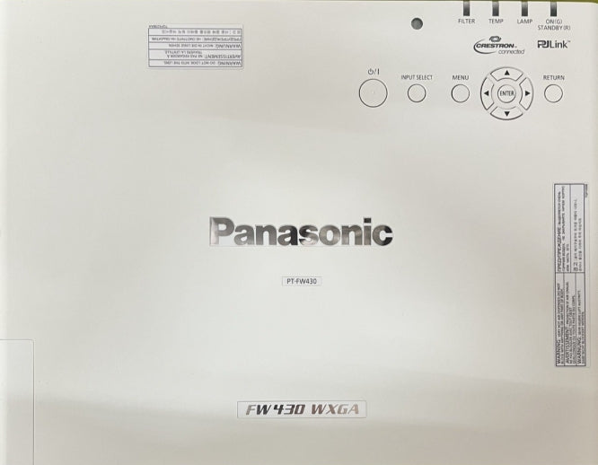 Panasonic PT-FW430U WXGA LCD Projector 3500 Lumens (Lot of 10)