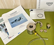 Carver 5529 Evacuable 2mm Pellet Die Set