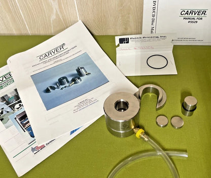 Carver 5529 Evacuable 2mm Pellet Die Set